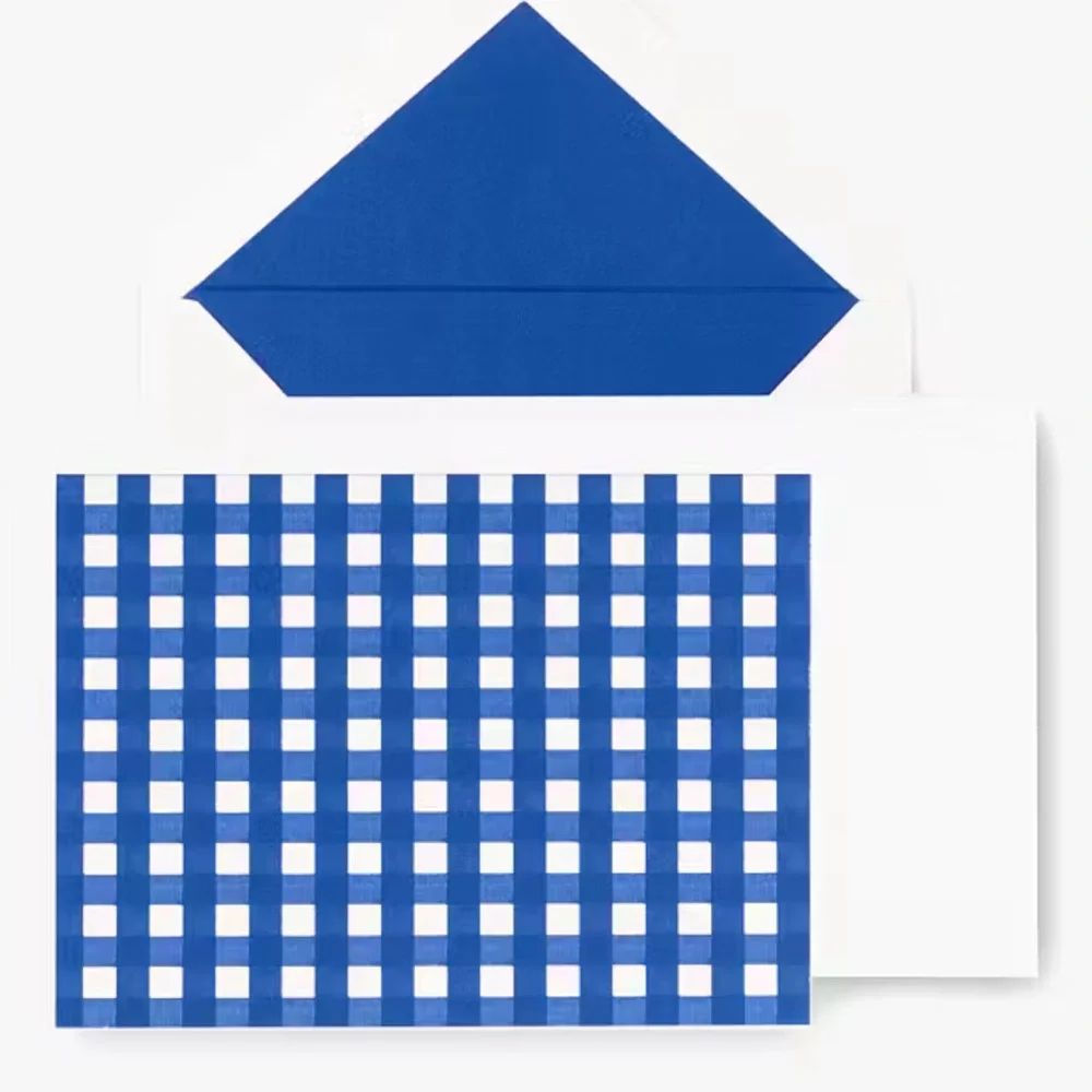 🆕 Kate Spade Gingham Note Cards